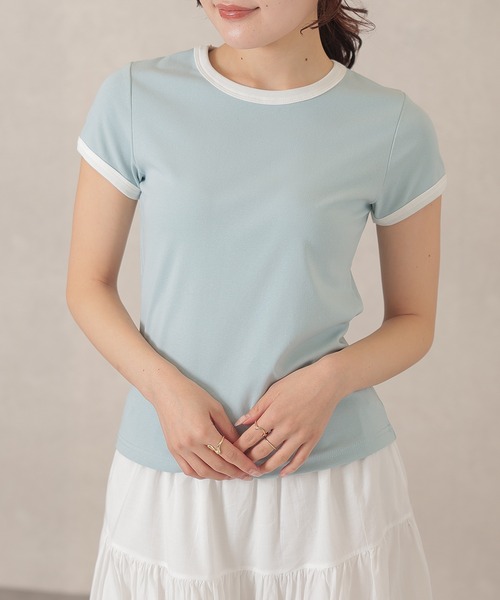 Хлопковая футболка с круглым вырезом и короткими рукавами Lace Ladies, светло-голубой
Хлопковая футболка с круглым вырезом и короткими рукавами Lace Ladies, светло-голубой