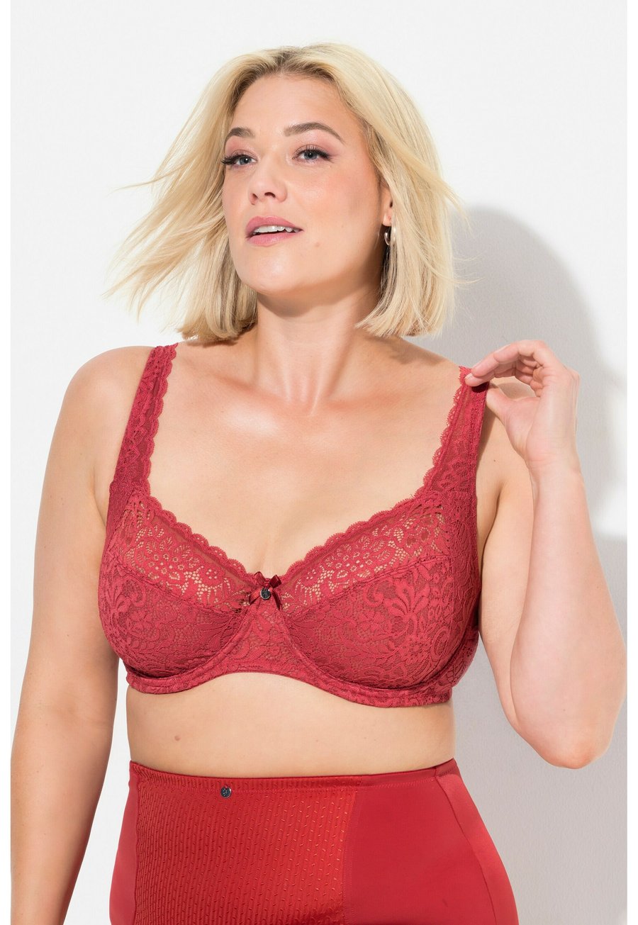 Бюстгальтер Ulla Popken Underwired bra, Salsa/Red
Бюстгальтер Ulla Popken Underwired bra, Salsa/Red