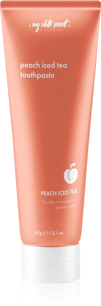 Зубная паста со вкусом персикового холодного чая My White Secret, 60 гр
Зубная паста со вкусом персикового холодного чая My White Secret, 60 гр