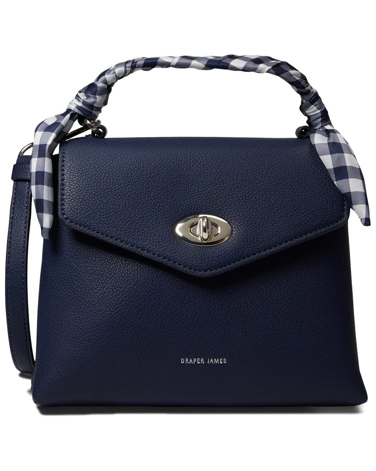 Женская сумка Draper James Spencer синего цвета с регулируемым ремешком через плечо, модель JDM1922
Женская сумка Draper James Spencer синего цвета с регулируемым ремешком через плечо, модель JDM1922