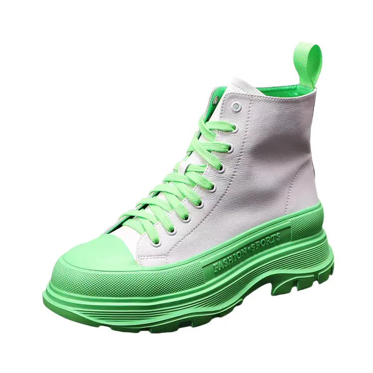 ZUOSAISI Короткие мартинсы мужские бело-зеленые, цвет White Green
ZUOSAISI Короткие мартинсы мужские бело-зеленые, цвет White Green