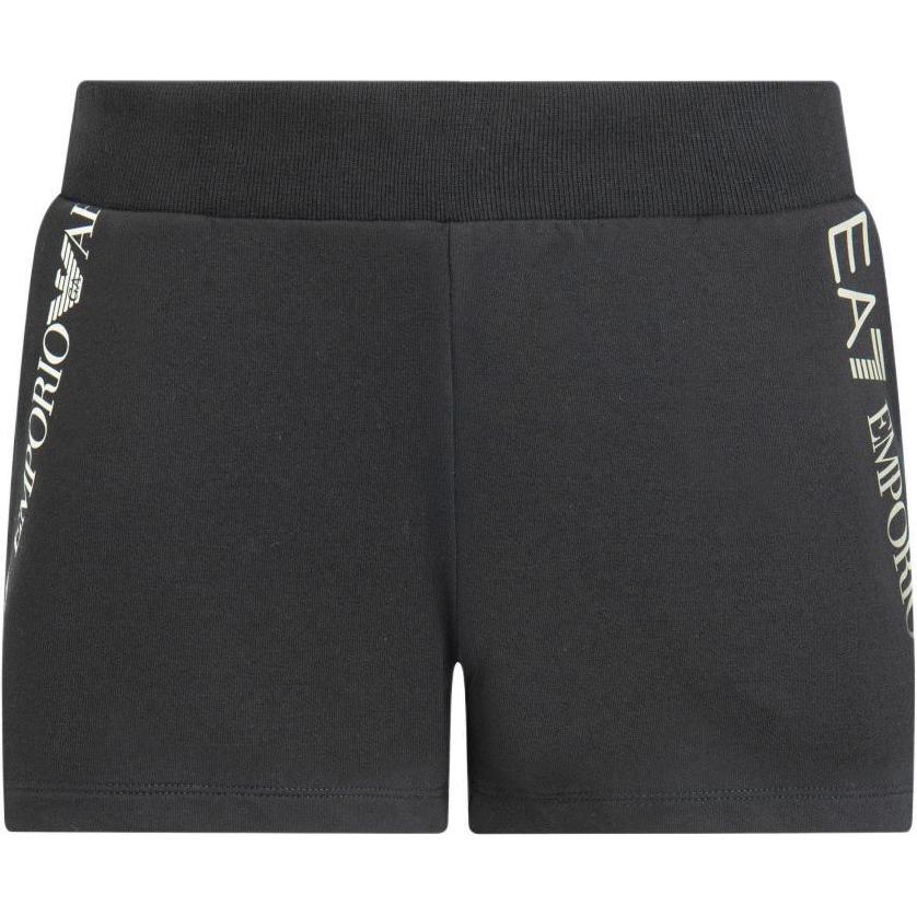 EA7 Повседневные шорты женские черные EMPORIO ARMANI 
EA7 Повседневные шорты женские черные EMPORIO ARMANI