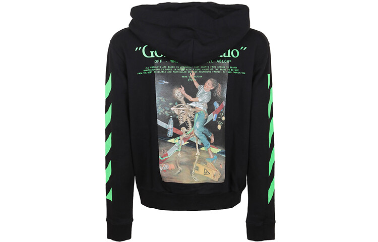 Толстовка с капюшоном на молнии с графическим принтом Golden Ratio Off-White 
Толстовка с капюшоном на молнии с графическим принтом Golden Ratio Off-White