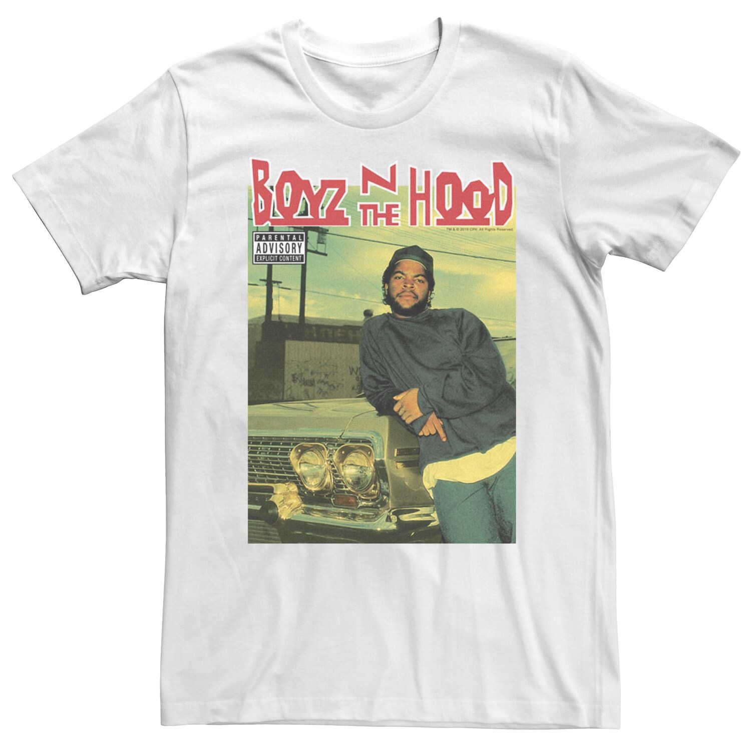 Мужская футболка Boyz N The Hood с обложкой альбома Licensed Character
Мужская футболка Boyz N The Hood с обложкой альбома Licensed Character