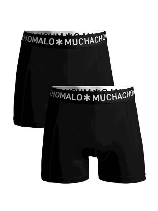 Мужские боксеры – 2 шт – мужские трусы Muchachomalo, черный
Мужские боксеры – 2 шт – мужские трусы Muchachomalo, черный