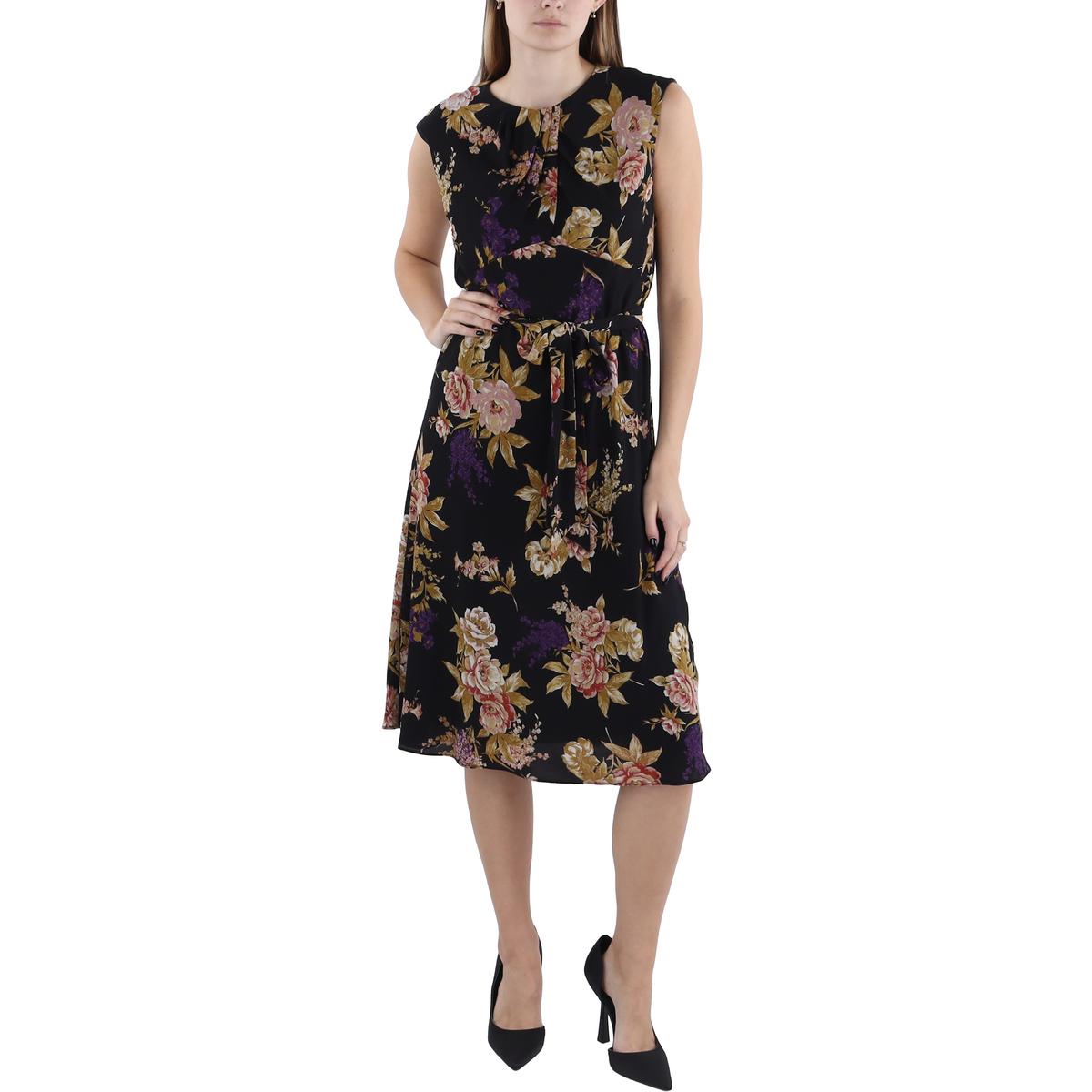 Женское мини-платье длиной до колена с цветочным принтом Lauren Ralph Lauren, цвет black multi
Женское мини-платье длиной до колена с цветочным принтом Lauren Ralph Lauren, цвет black multi