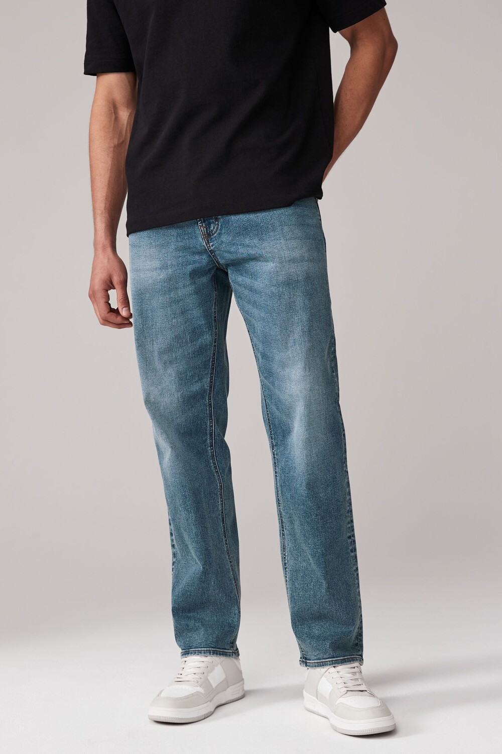 Классические эластичные джинсы Next, синий
Классические эластичные джинсы Next, синий