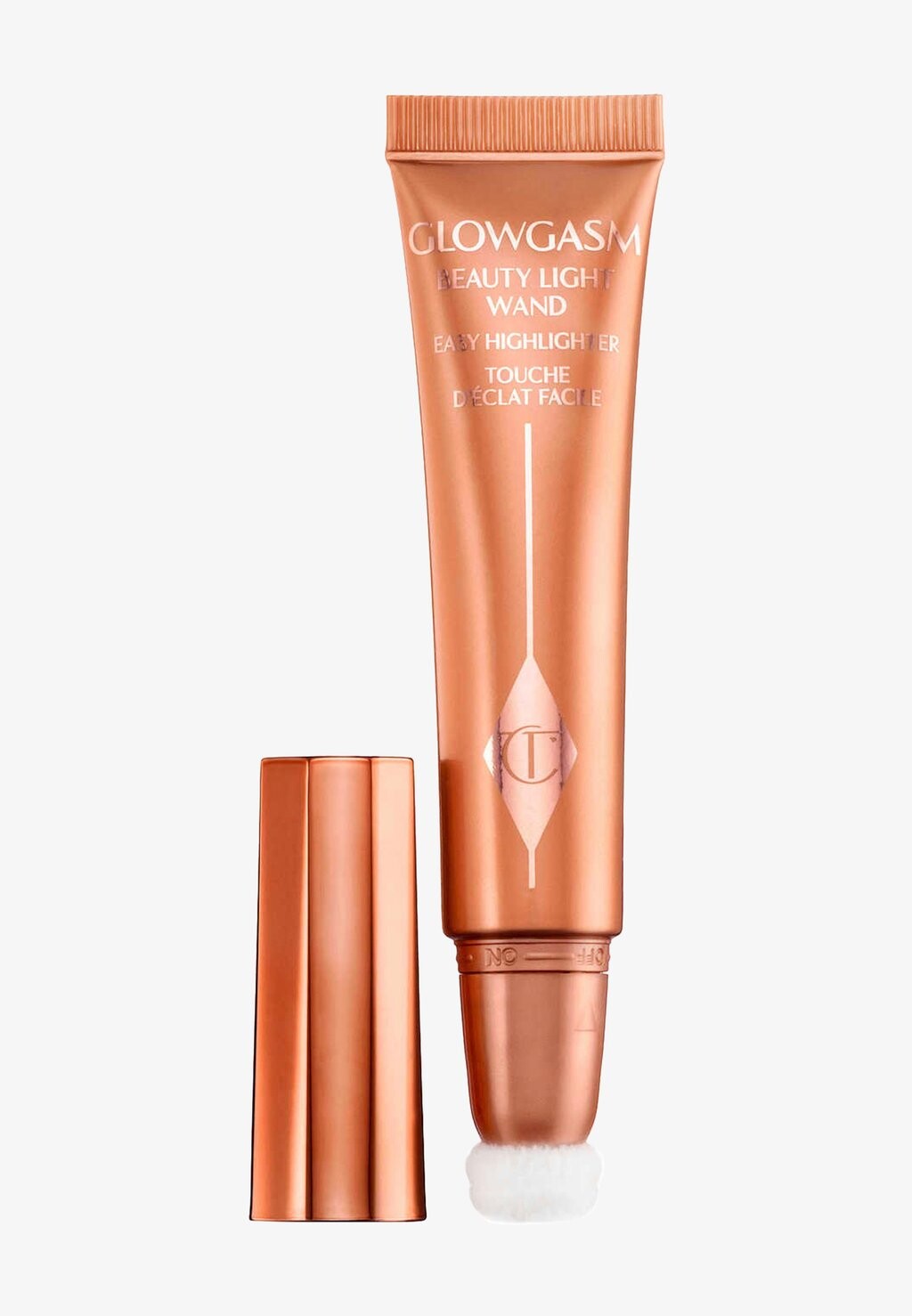 Хайлайтер GLOWGASM BEAUTY LIGHT WAND Charlotte Tilbury, цвет peachgasm 
Хайлайтер GLOWGASM BEAUTY LIGHT WAND Charlotte Tilbury, цвет peachgasm