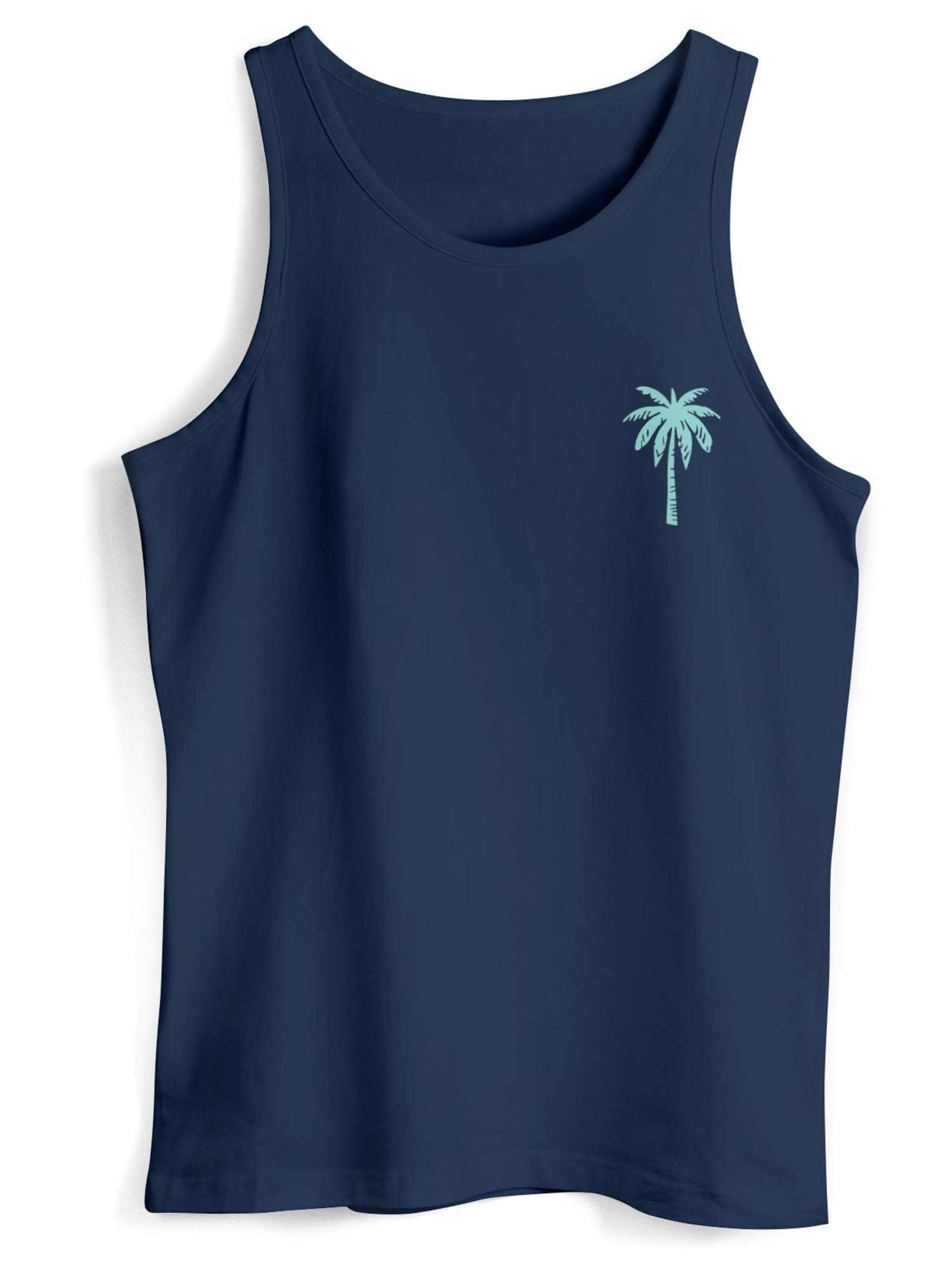 Neverless Футболка 'Palme' в цвете Navy
Neverless Футболка 'Palme' в цвете Navy