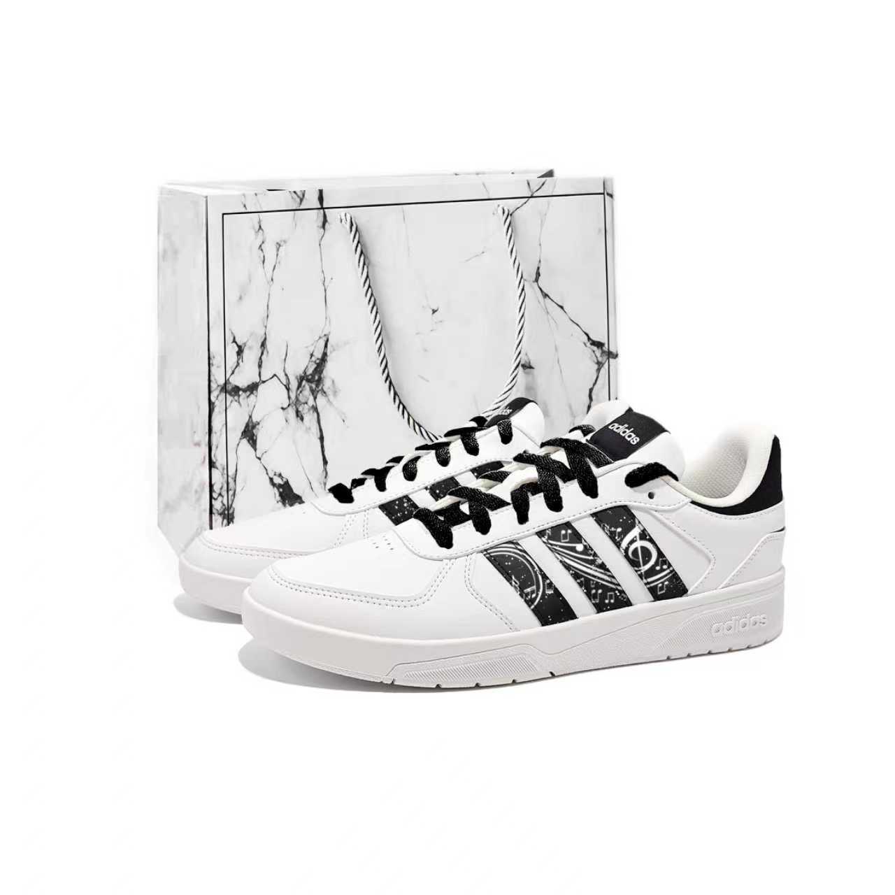 Adidas Neo Мужские низкие скейтбордистские кроссовки Courtbeat, черный
Adidas Neo Мужские низкие скейтбордистские кроссовки Courtbeat, черный