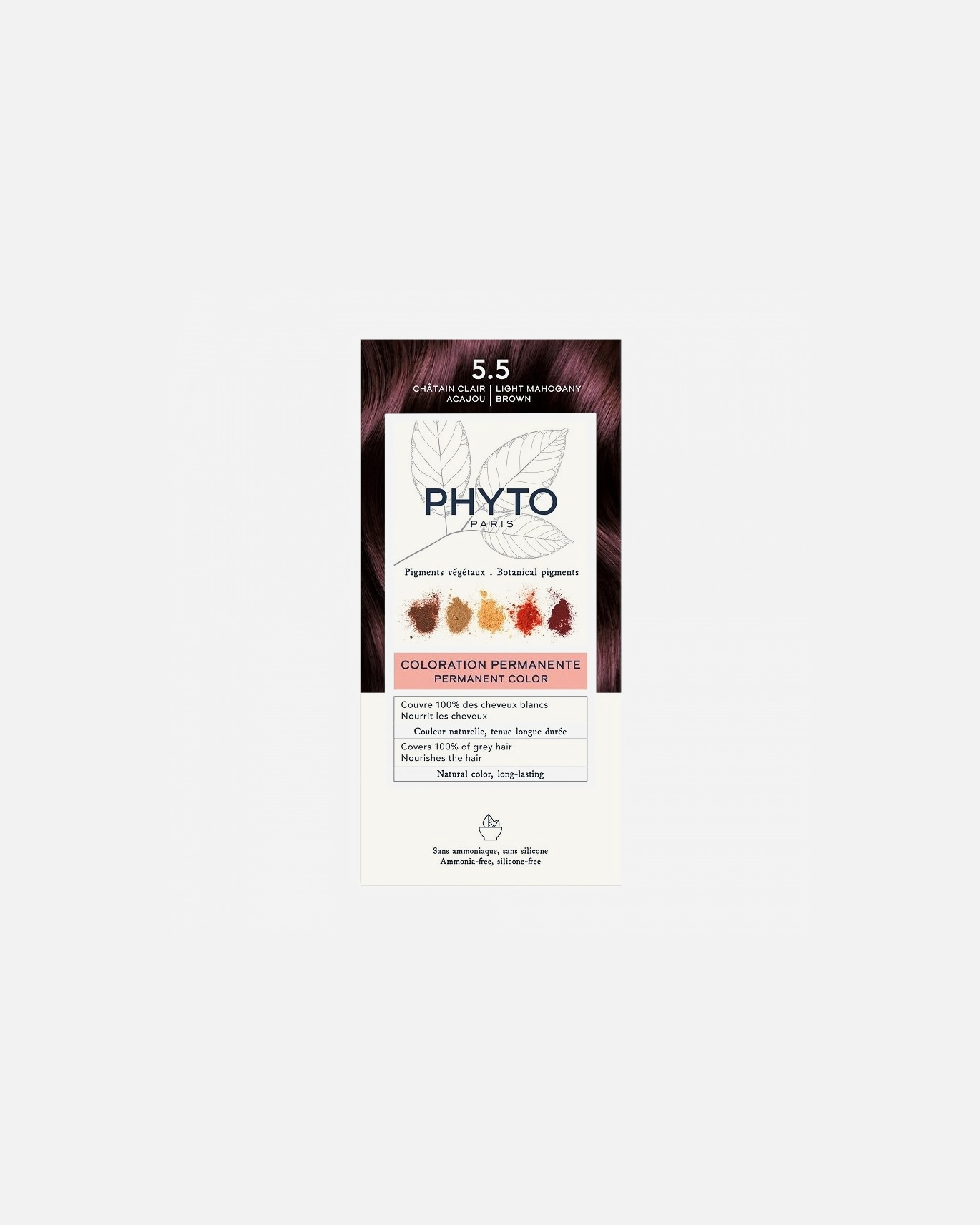 Краска для волос Deborah Lippmann, nr. 5.5 light mahogany brown, 112 мл
Краска для волос Deborah Lippmann, nr. 5.5 light mahogany brown, 112 мл