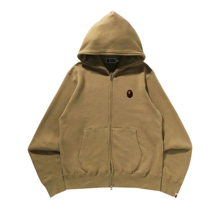 Худи BAPE One Point Full Zip Hoodie, Beige
Худи BAPE One Point Full Zip Hoodie, Beige