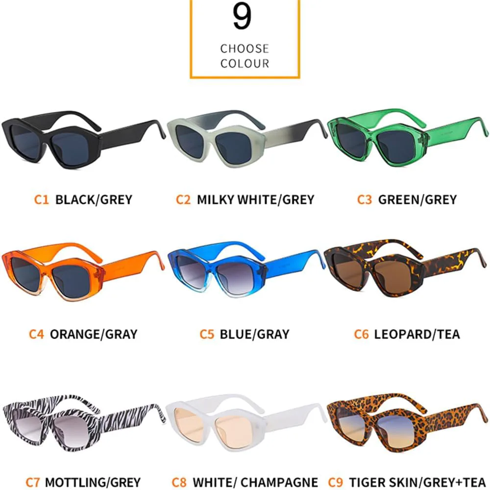 Солнцезащитные очки для женщин и мужчин, стильные, с градиентными линзами, леопардовым принтом, винтажные, повседневные, с защитой от УФ-излучения UV400 VFDHN, C9
Солнцезащитные очки для женщин и мужчин, стильные, с градиентными линзами, леопардовым принтом, винтажные, повседневные, с защитой от УФ-излучения UV400 VFDHN, C9