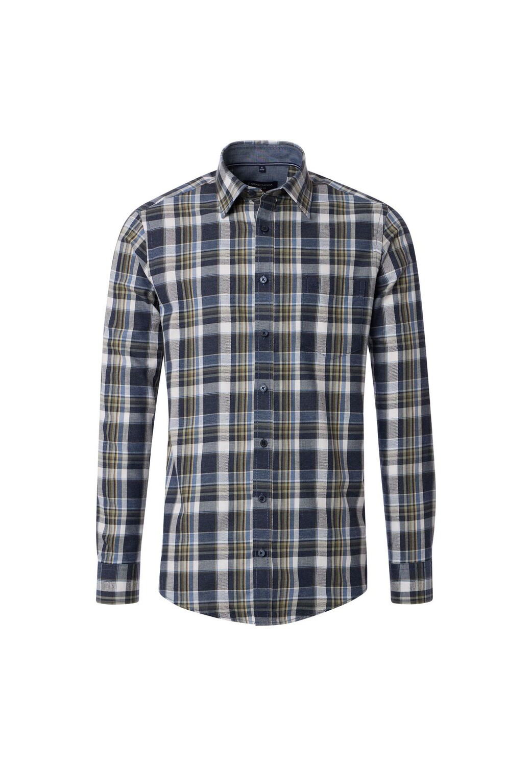 Мужская повседневная рубашка в клетку повседневного кроя CASAMODA, синий
Мужская повседневная рубашка в клетку повседневного кроя CASAMODA, синий