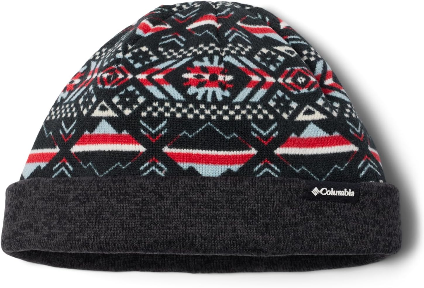 Columbia Unisex Sweater Weather Watch Cap, Black Checkered Peaks
Columbia Unisex Sweater Weather Watch Cap, Black Checkered Peaks