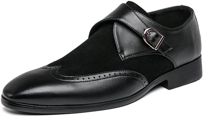 Мужские броги Santimon с крыльями, двухцветные оксфорды, классические туфли на шнуровке, клетчатый принт, модные туфли для выпускного, с пряжкой и ремешком, черный
Мужские броги Santimon с крыльями, двухцветные оксфорды, классические туфли на шнуровке, клетчатый принт, модные туфли для выпускного, с пряжкой и ремешком, черный