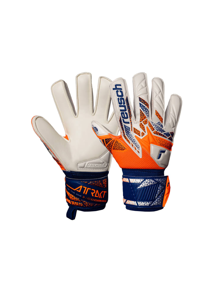 Reusch Вратарские перчатки Attrakt Silver Junior в расцветке 2500 shock orange/energy blue
Reusch Вратарские перчатки Attrakt Silver Junior в расцветке 2500 shock orange/energy blue