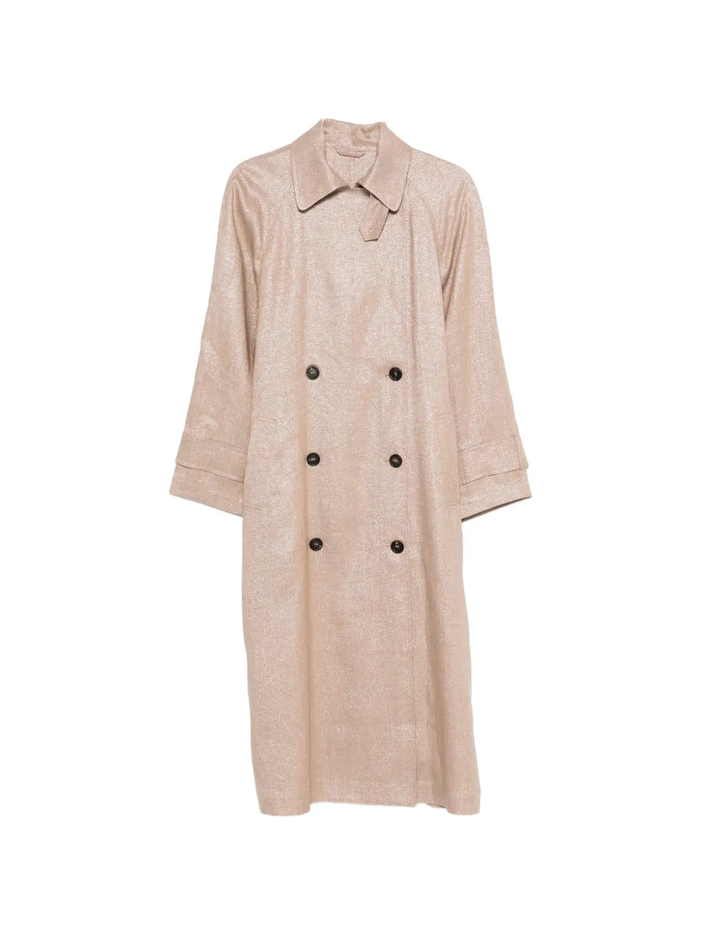 Двубортное пальто Brunello Cucinelli, бежевый
Двубортное пальто Brunello Cucinelli, бежевый