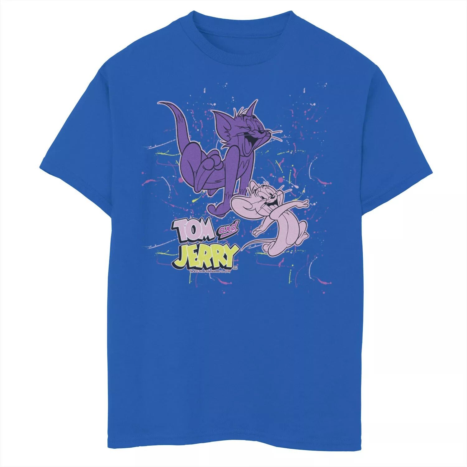 Футболка с плакатом Tom & Jerry Splatter Paint для мальчиков 8–20 лет Licensed Character
Футболка с плакатом Tom & Jerry Splatter Paint для мальчиков 8–20 лет Licensed Character