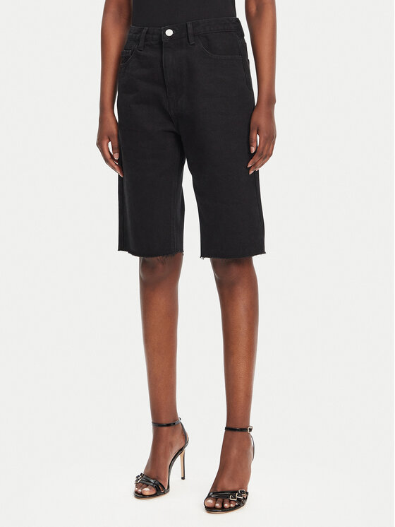 Джинсовые шорты обычного кроя EL027 Eleh, черный 
Джинсовые шорты обычного кроя EL027 Eleh, черный