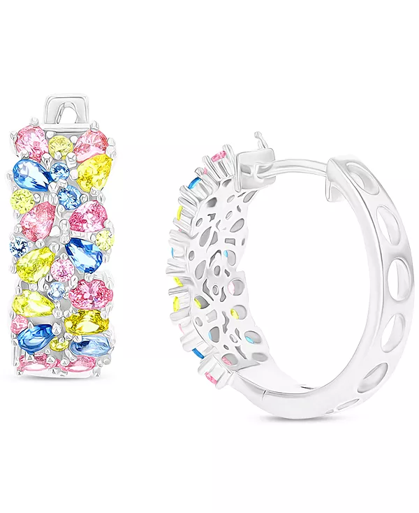 Маленькие серьги-кольца с разноцветными кубическими цирконами, 0,75 дюйма Macy'S, multi
Маленькие серьги-кольца с разноцветными кубическими цирконами, 0,75 дюйма Macy'S, multi