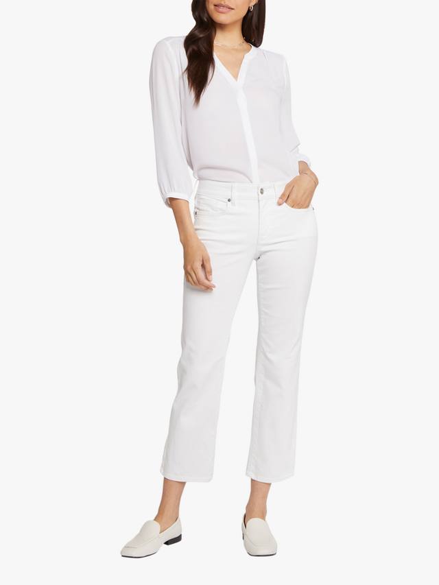 Джинсы marilyn с прямыми щиколотками NYDJ, белый
Джинсы marilyn с прямыми щиколотками NYDJ, белый