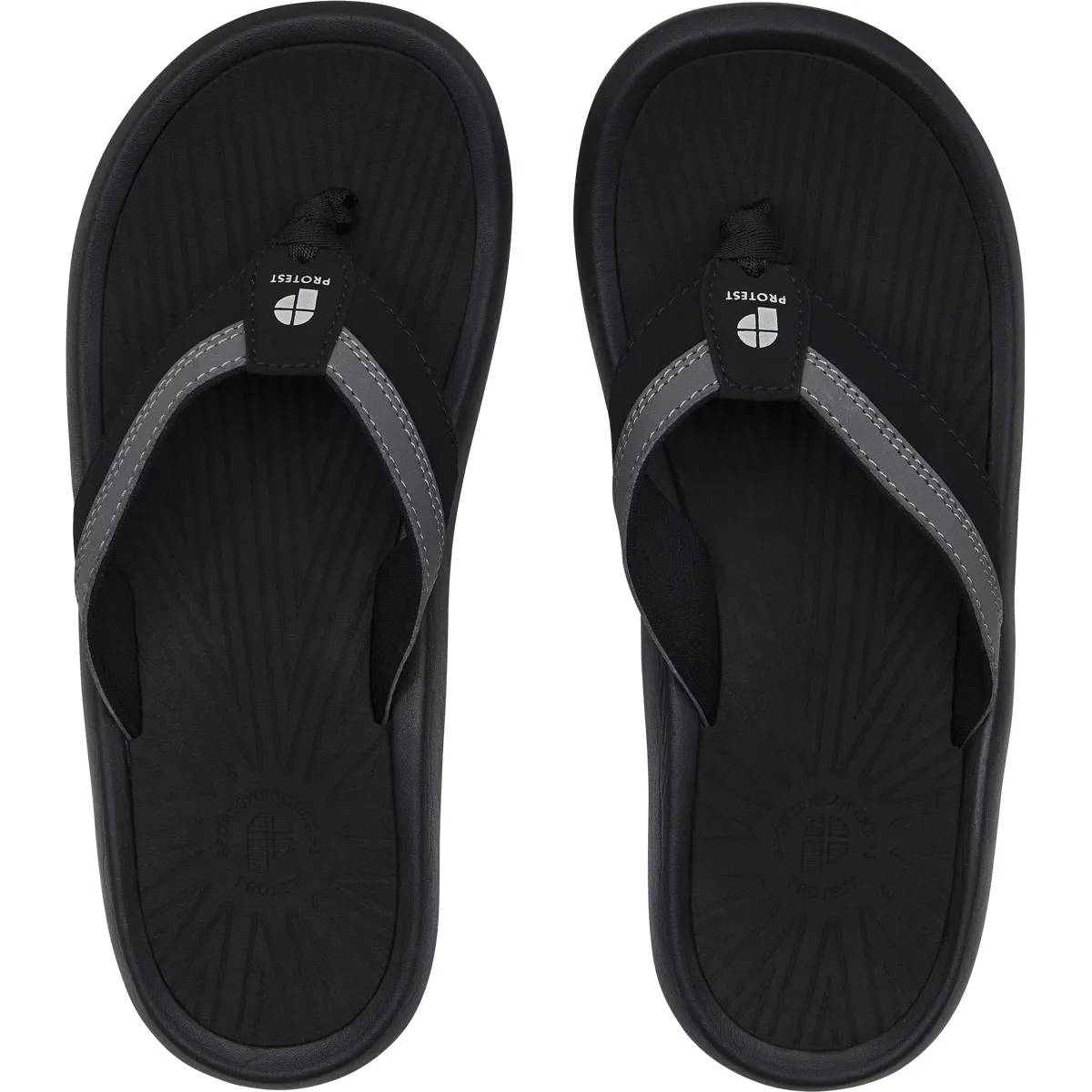 Мужские шлепанцы Kirk Protest, черный/серый
Мужские шлепанцы Kirk Protest, черный/серый