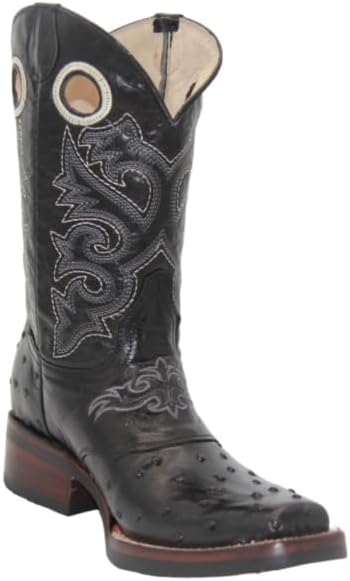 Мужские кожаные ковбойские сапоги Western Shops с рисунком страуса, черные, с квадратным носком The Western Shops
Мужские кожаные ковбойские сапоги Western Shops с рисунком страуса, черные, с квадратным носком The Western Shops