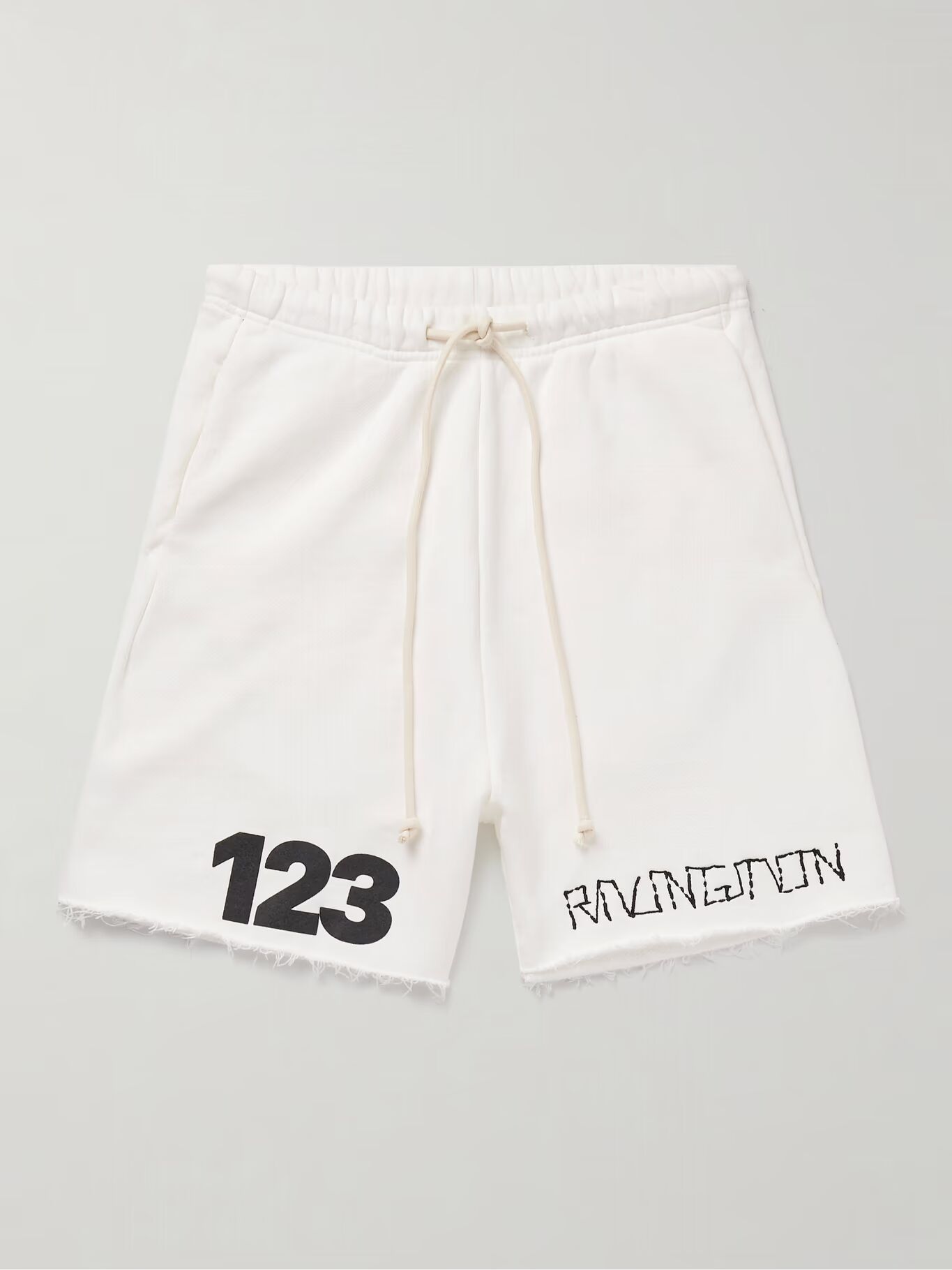 Шорты Gymbag из хлопкового джерси с вышитым логотипом и потертостями RRR123, белый
Шорты Gymbag из хлопкового джерси с вышитым логотипом и потертостями RRR123, белый