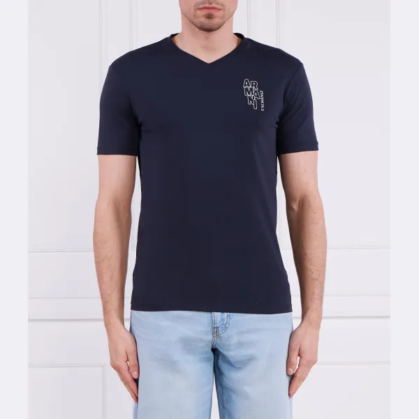 Облегающая футболка Armani Exchange, синий
Облегающая футболка Armani Exchange, синий