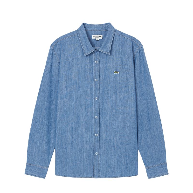 Джинсовая рубашка LACOSTE, синий
Джинсовая рубашка LACOSTE, синий