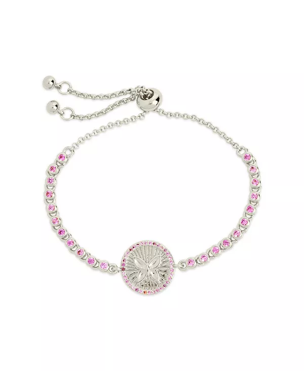 Браслет-Бинди-Боло с бабочкой из розового кубического циркония серебристого или золотистого оттенка Sterling Forever, silver
Браслет-Бинди-Боло с бабочкой из розового кубического циркония серебристого или золотистого оттенка Sterling Forever, silver