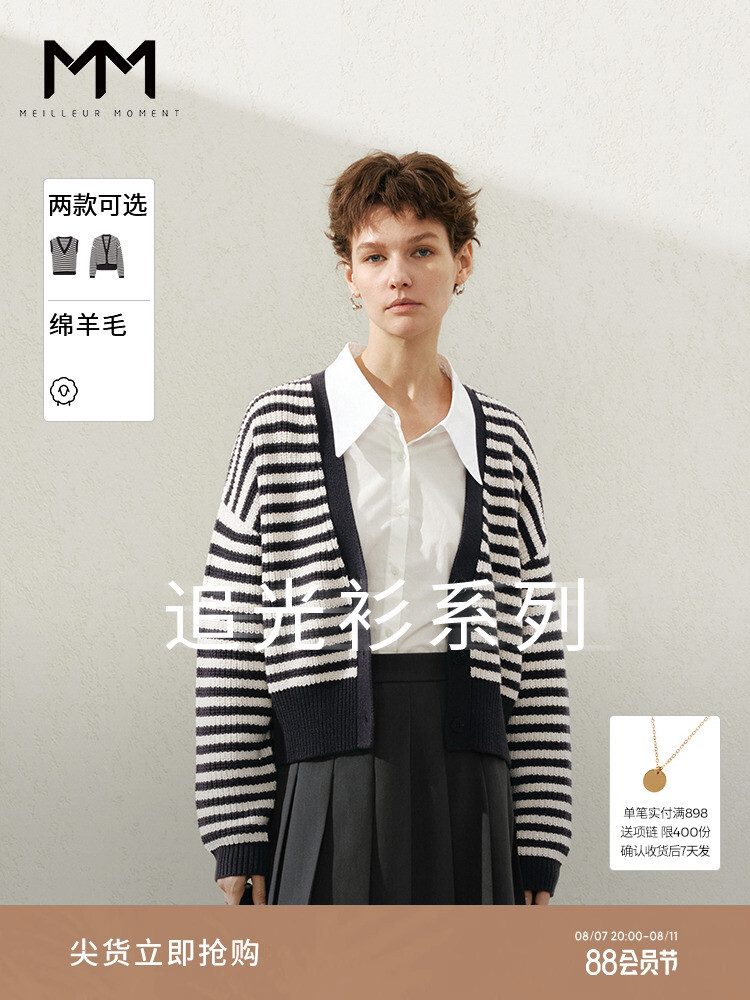 Вязаная полосатая кофта Mai Meng, темно-серый
Вязаная полосатая кофта Mai Meng, темно-серый