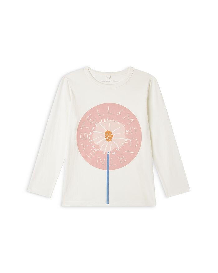 Stella McCartney Футболка с длинными рукавами и логотипом одуванчика для девочек - Little Kid, белый
Stella McCartney Футболка с длинными рукавами и логотипом одуванчика для девочек - Little Kid, белый