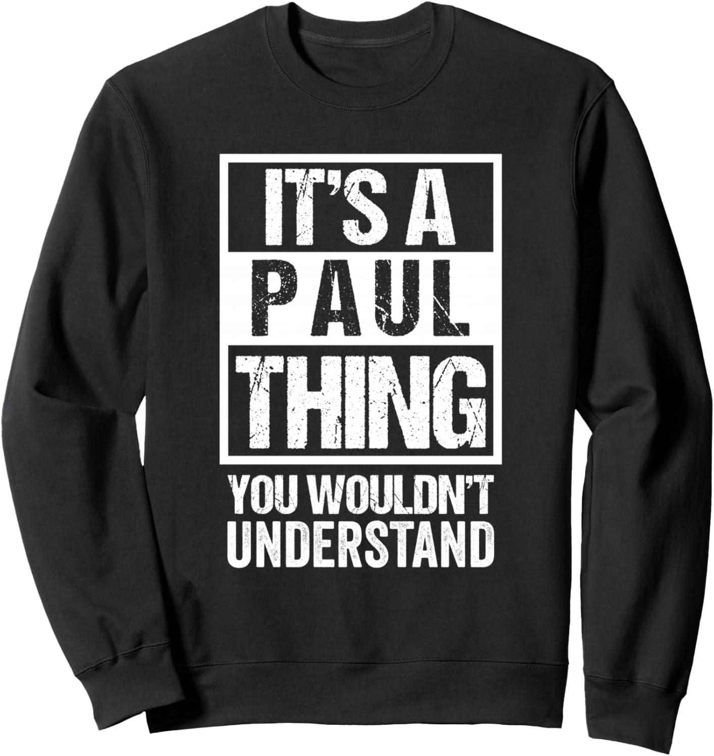 Это что-то от Пола, чего вы не поймете - толстовка с именем Funny Forename Designs For My Friend Paul, черный
Это что-то от Пола, чего вы не поймете - толстовка с именем Funny Forename Designs For My Friend Paul, черный