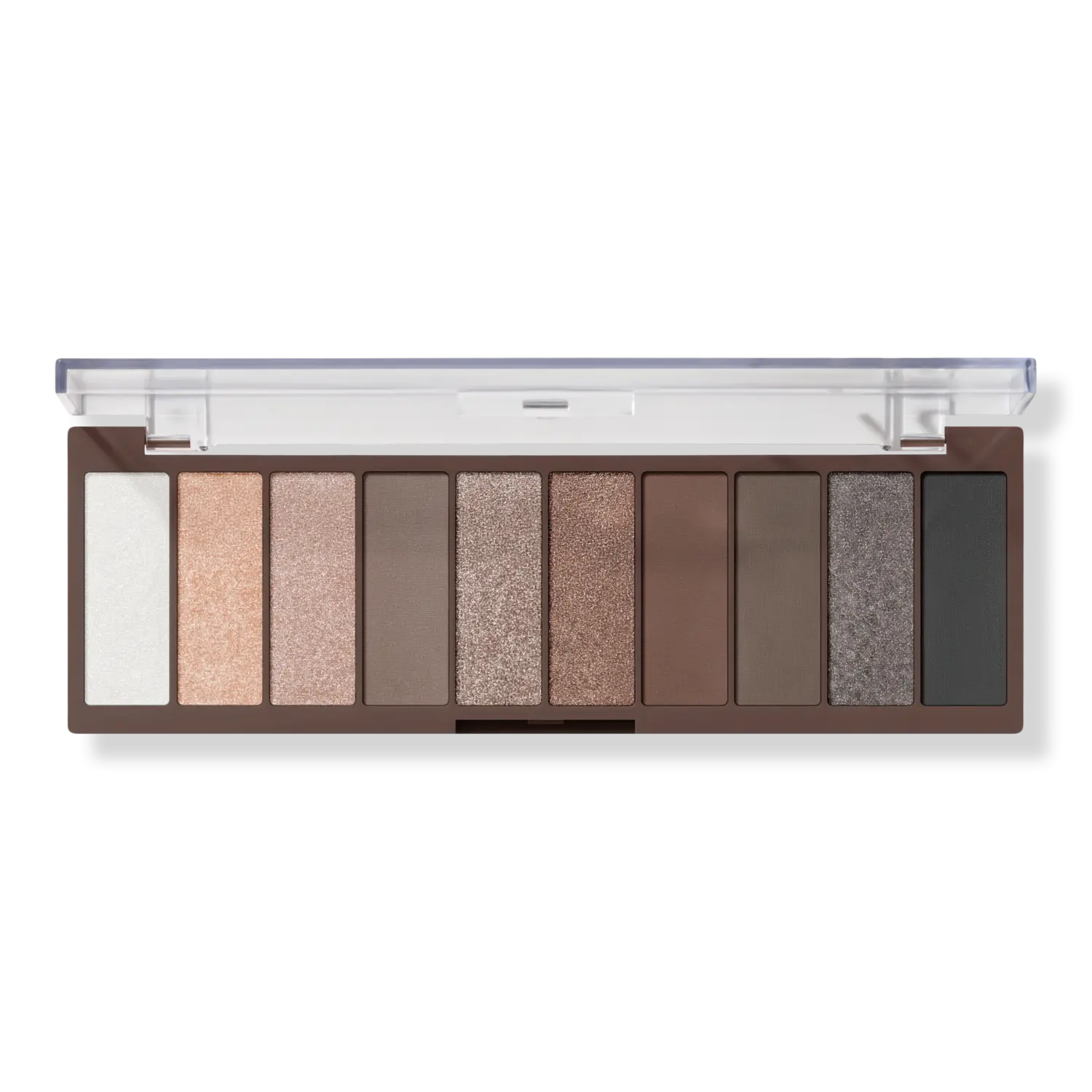 Палитра теней Perfect 10 Eyeshadow Palette e.l.f. Cosmetics, Everyday Smoky (shimmers & dark-toned mattes)
Палитра теней Perfect 10 Eyeshadow Palette e.l.f. Cosmetics, Everyday Smoky (shimmers & dark-toned mattes)