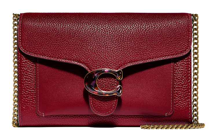 Кожаный клатч Tabby Cow малого размера женский бордовый COACH
Кожаный клатч Tabby Cow малого размера женский бордовый COACH