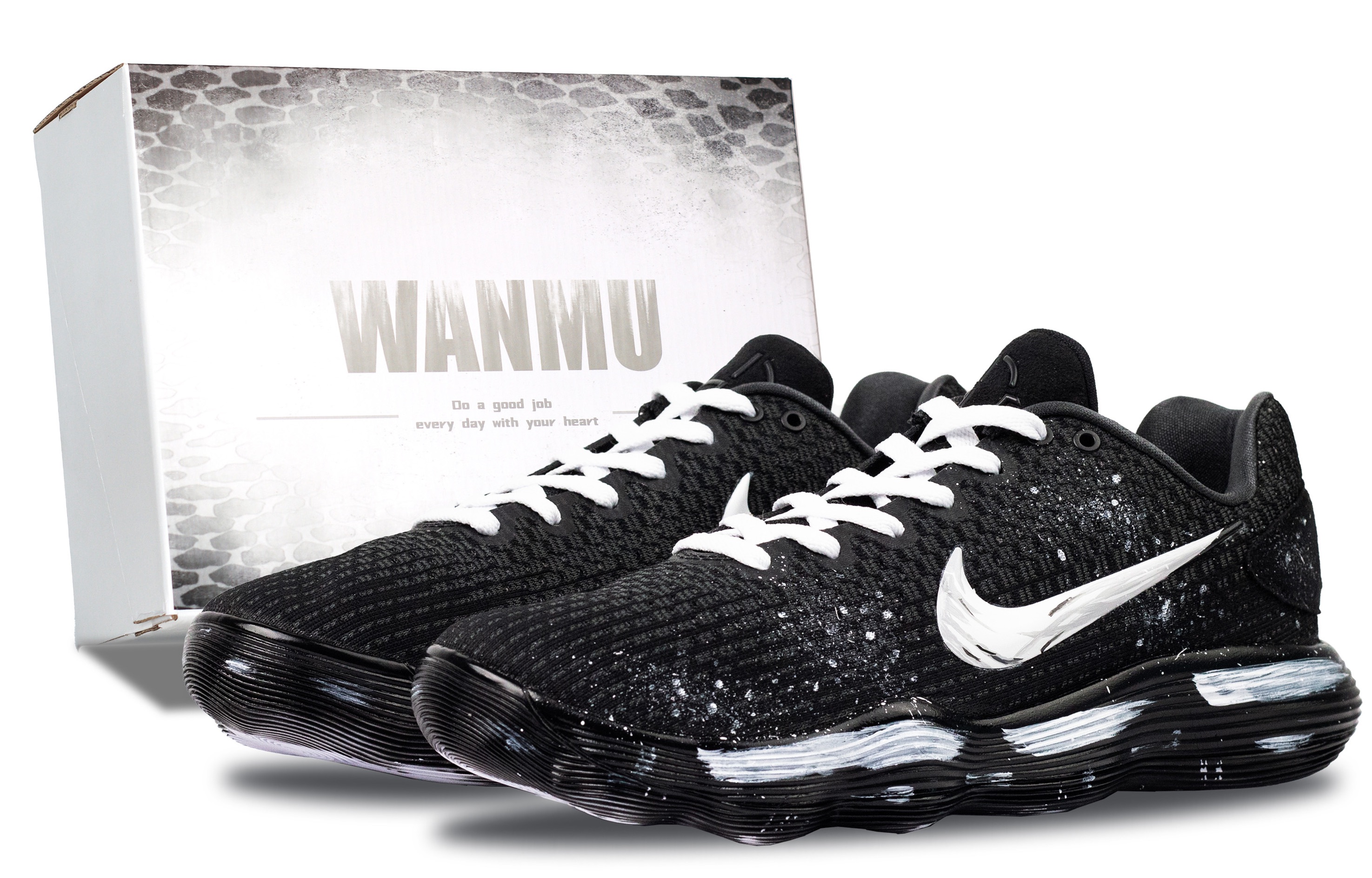 Nike Баскетбольные кроссовки Hyperdunk Darkbringer 2017 с амортизацией, износостойкими, с низким верхом, мужские, черно-серые
Nike Баскетбольные кроссовки Hyperdunk Darkbringer 2017 с амортизацией, износостойкими, с низким верхом, мужские, черно-серые