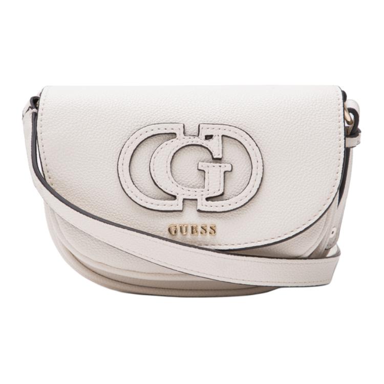 GUESS Женская сумка через плечо из искусственной кожи экрю, Ecru 
GUESS Женская сумка через плечо из искусственной кожи экрю, Ecru