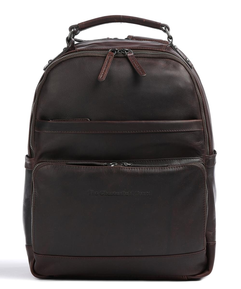 Рюкзак Austin 14 дюймов из воловьей кожи с подтягиванием The Chesterfield Brand, коричневый 
Рюкзак Austin 14 дюймов из воловьей кожи с подтягиванием The Chesterfield Brand, коричневый