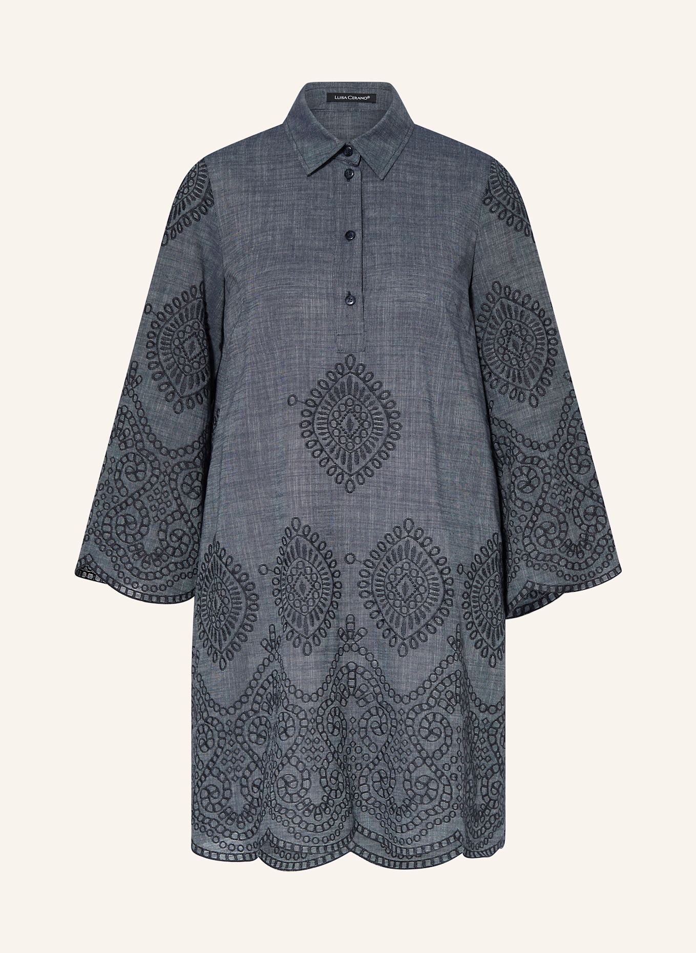 Платье-Рубашка в джинсовом стиле Luisa Cerano, синий
Платье-Рубашка в джинсовом стиле Luisa Cerano, синий