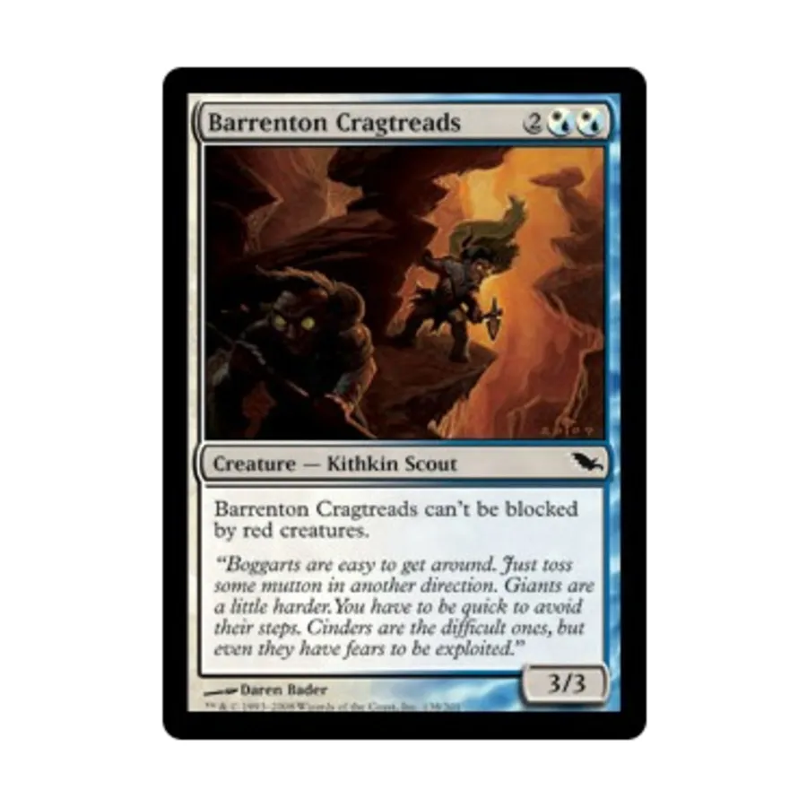 CCG Баррентон Крэгтредс (К), MTG - Shadowmoor
CCG Баррентон Крэгтредс (К), MTG - Shadowmoor