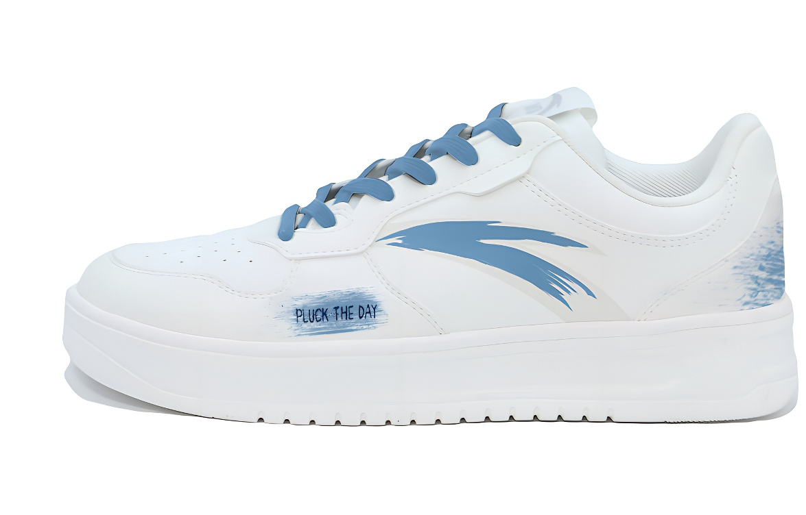 ANTA Расслабленные противоскользящие износостойкие низкие скейтерские кроссовки унисекс бело-голубые, цвет White Blue
ANTA Расслабленные противоскользящие износостойкие низкие скейтерские кроссовки унисекс бело-голубые, цвет White Blue