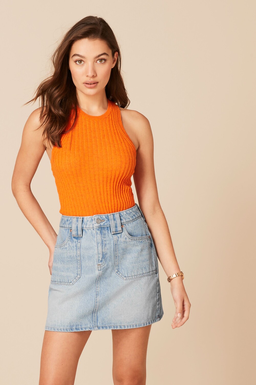 Мини-юбка карго Next, синий
Мини-юбка карго Next, синий