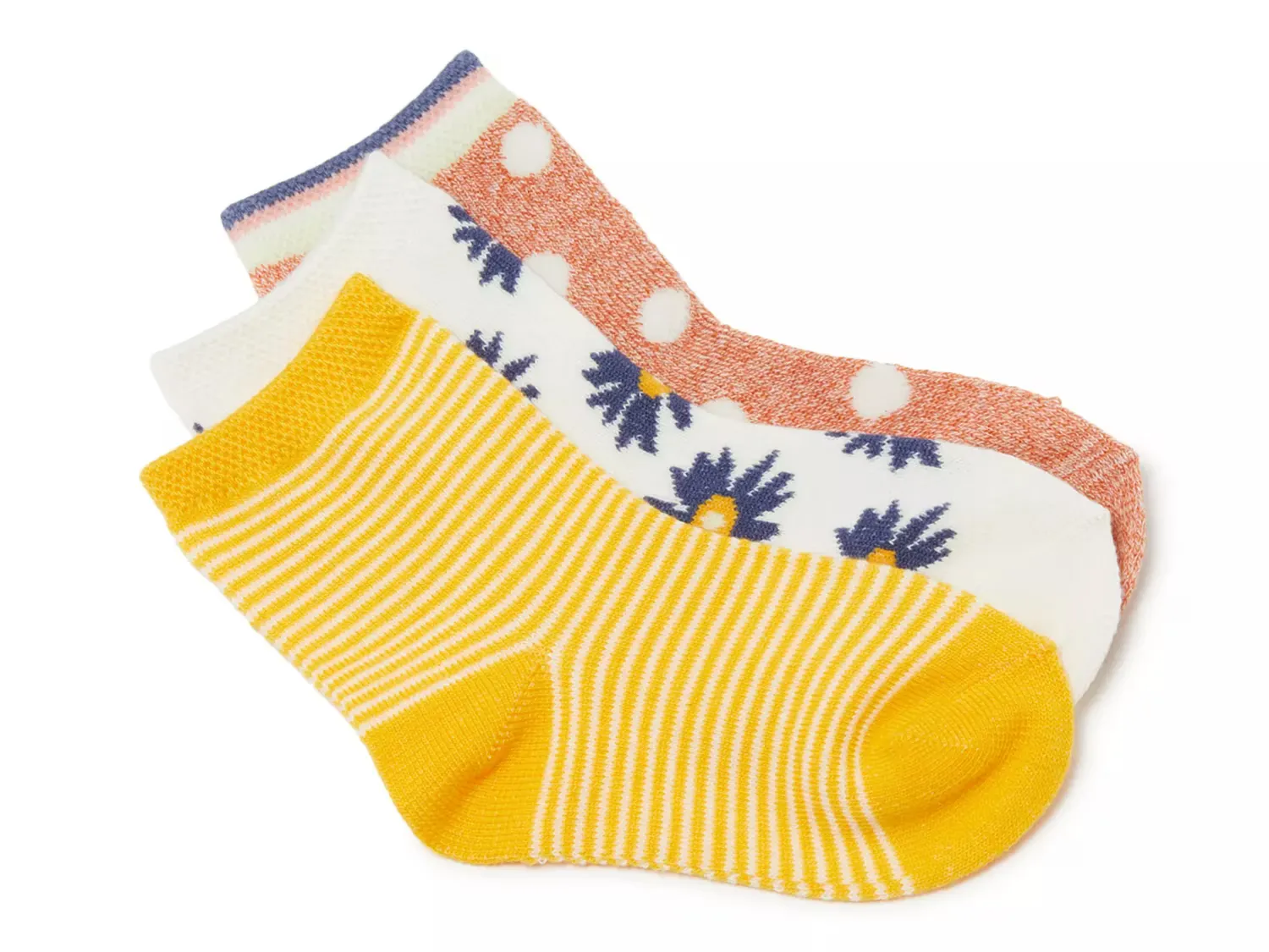 Детские носки - набор из 3 пар Crown Vintage, Multicolor Floral/Stripe/Polka Dot
Детские носки - набор из 3 пар Crown Vintage, Multicolor Floral/Stripe/Polka Dot