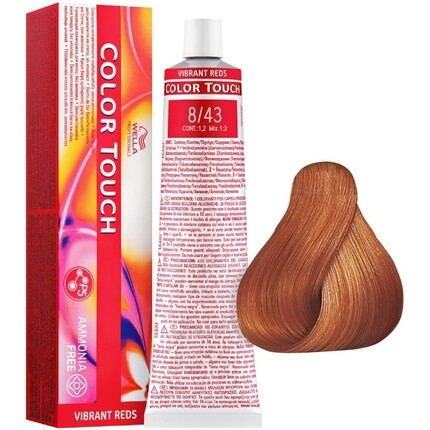 Краска для волос Professionals Color Touch Vibrant Reds, 60 мл, Wella
Краска для волос Professionals Color Touch Vibrant Reds, 60 мл, Wella