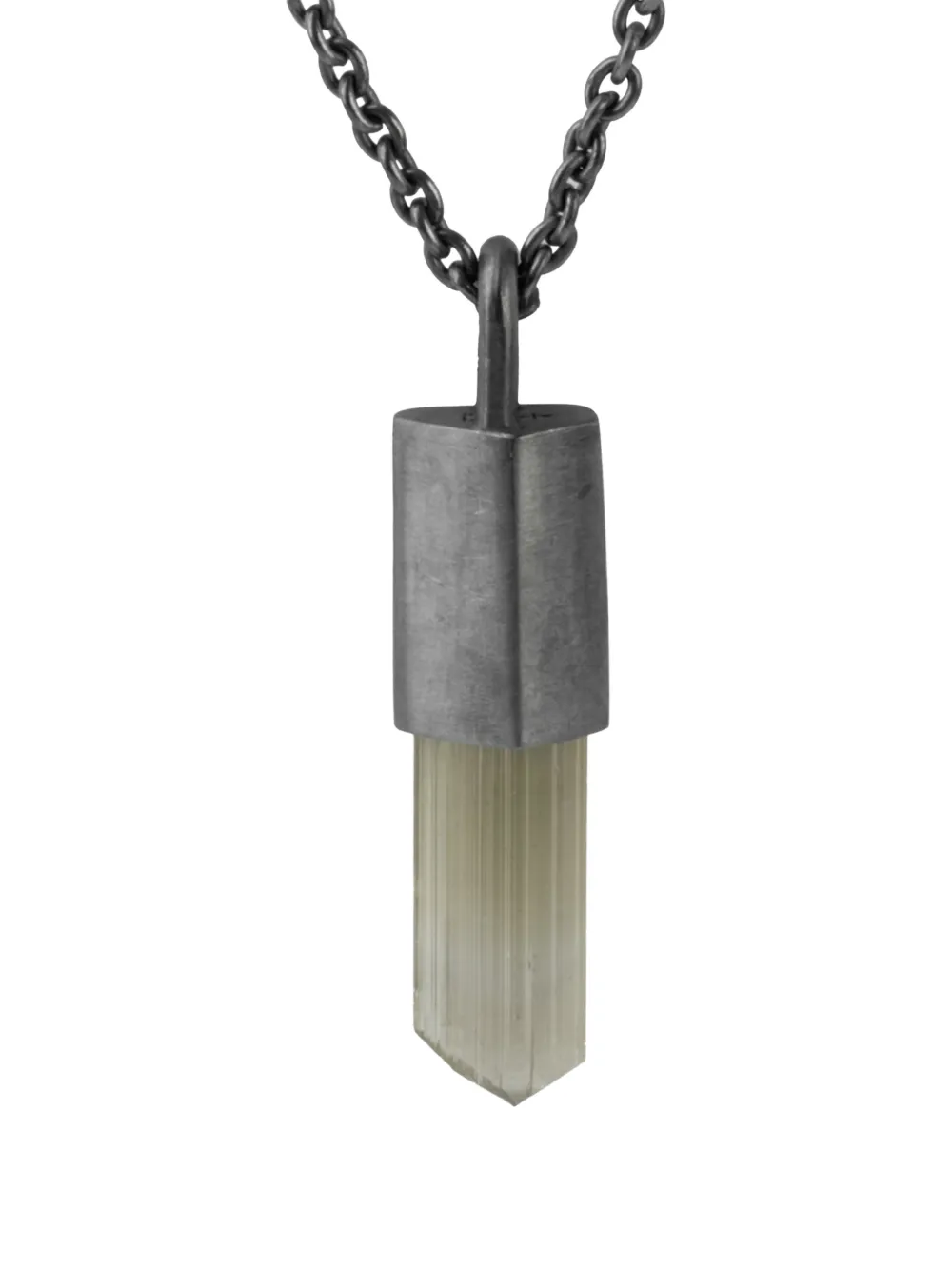 Окисленное серебряное ожерелье-талисман с султанитом Parts Of Four
Окисленное серебряное ожерелье-талисман с султанитом Parts Of Four