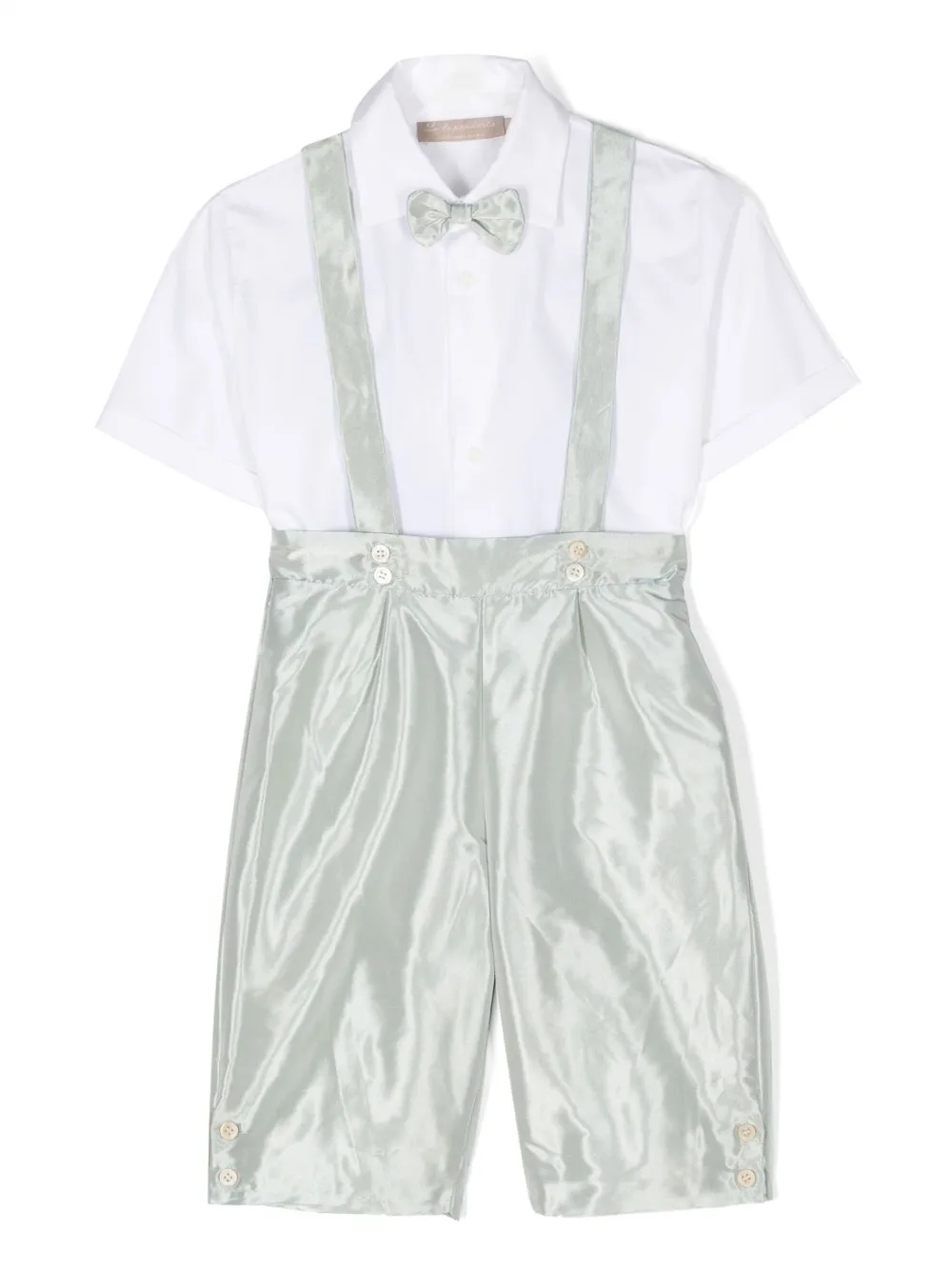 Комплект из рубашки и брюк La Stupenderia, белый
Комплект из рубашки и брюк La Stupenderia, белый