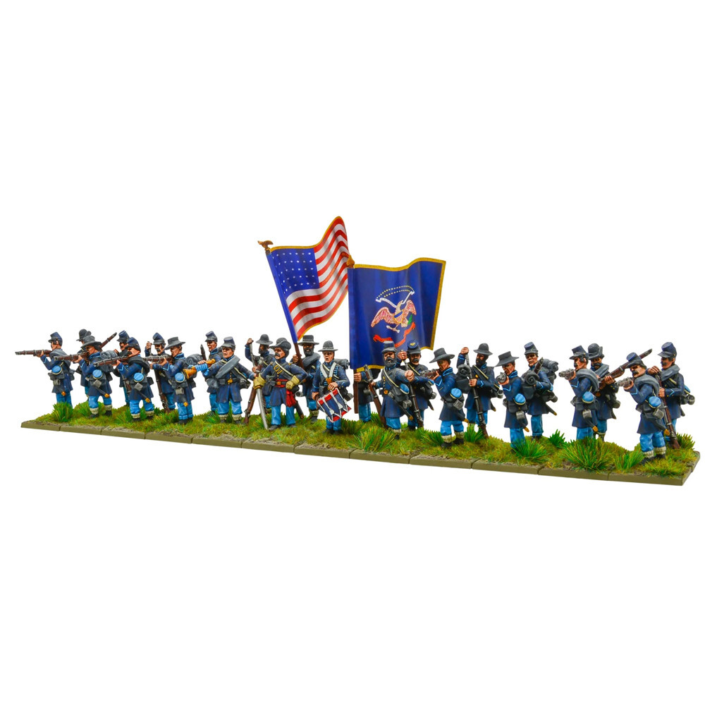 Миниатюра Warlord Games Black Powder: American Civil War - Infantry Regiment Firing Line
Миниатюра Warlord Games Black Powder: American Civil War - Infantry Regiment Firing Line