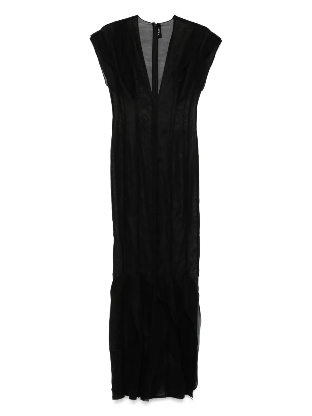 Платье макси со вставками из органзы A.W.A.K.E. Mode, черный
Платье макси со вставками из органзы A.W.A.K.E. Mode, черный